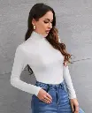 Blusa básica blanca