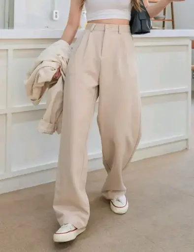 Jeans Beige Holgados